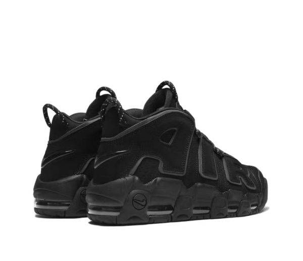 Nike Air More Uptempo Negro Reflectante