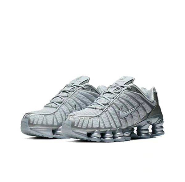 Nike Shox TL Light Bone Metallic Silver Cool Grey