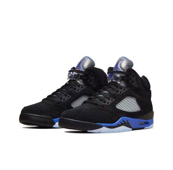 Air Jordan 5 Black Blue