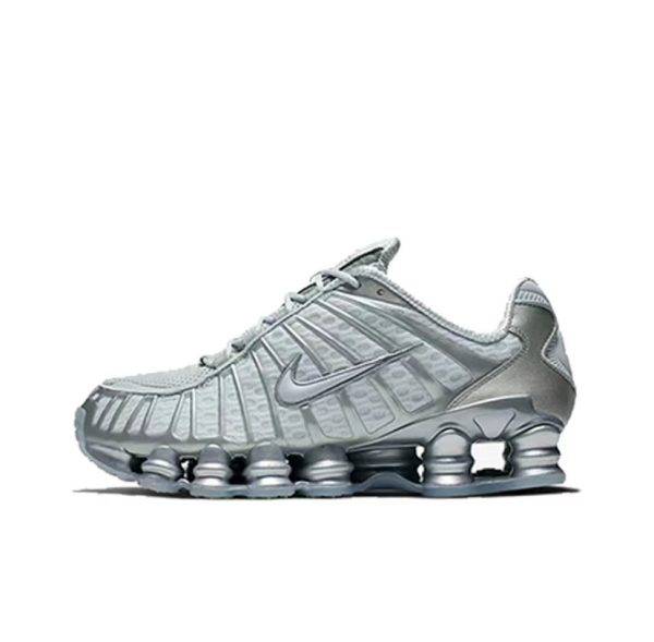 Nike Shox TL Light Bone Metallic Silver Cool Grey