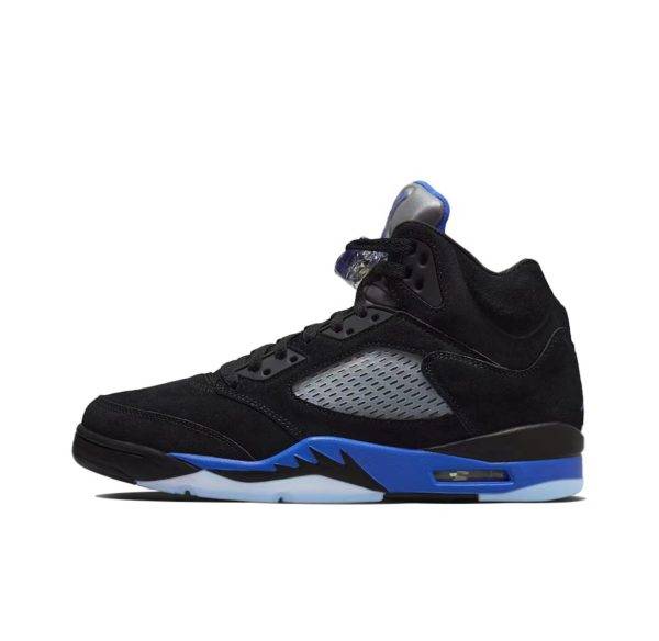 Air Jordan 5 Black Blue