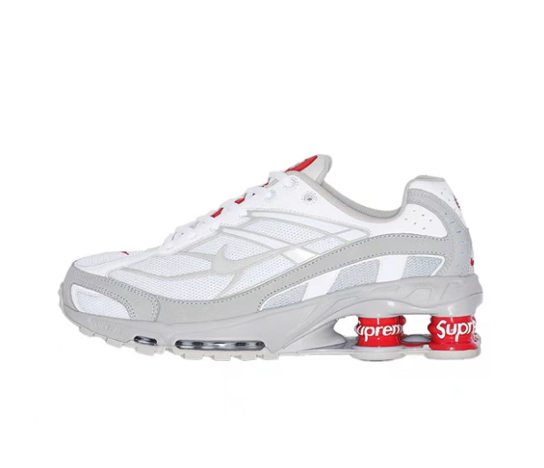 Nike Shox Ride 2 SP Supreme White Grey Red