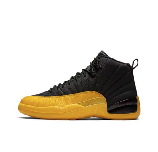 Air Jordan 12 Retro Negro Universidad Oro