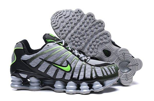 Nike Shox TL Wolf Grey Lime Blast