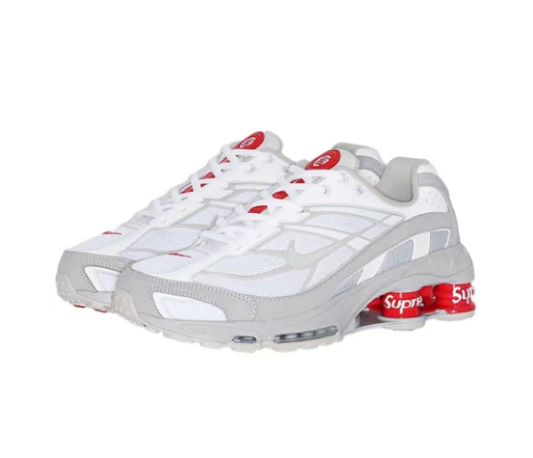 Nike Shox Ride 2 SP Supreme White Grey Red