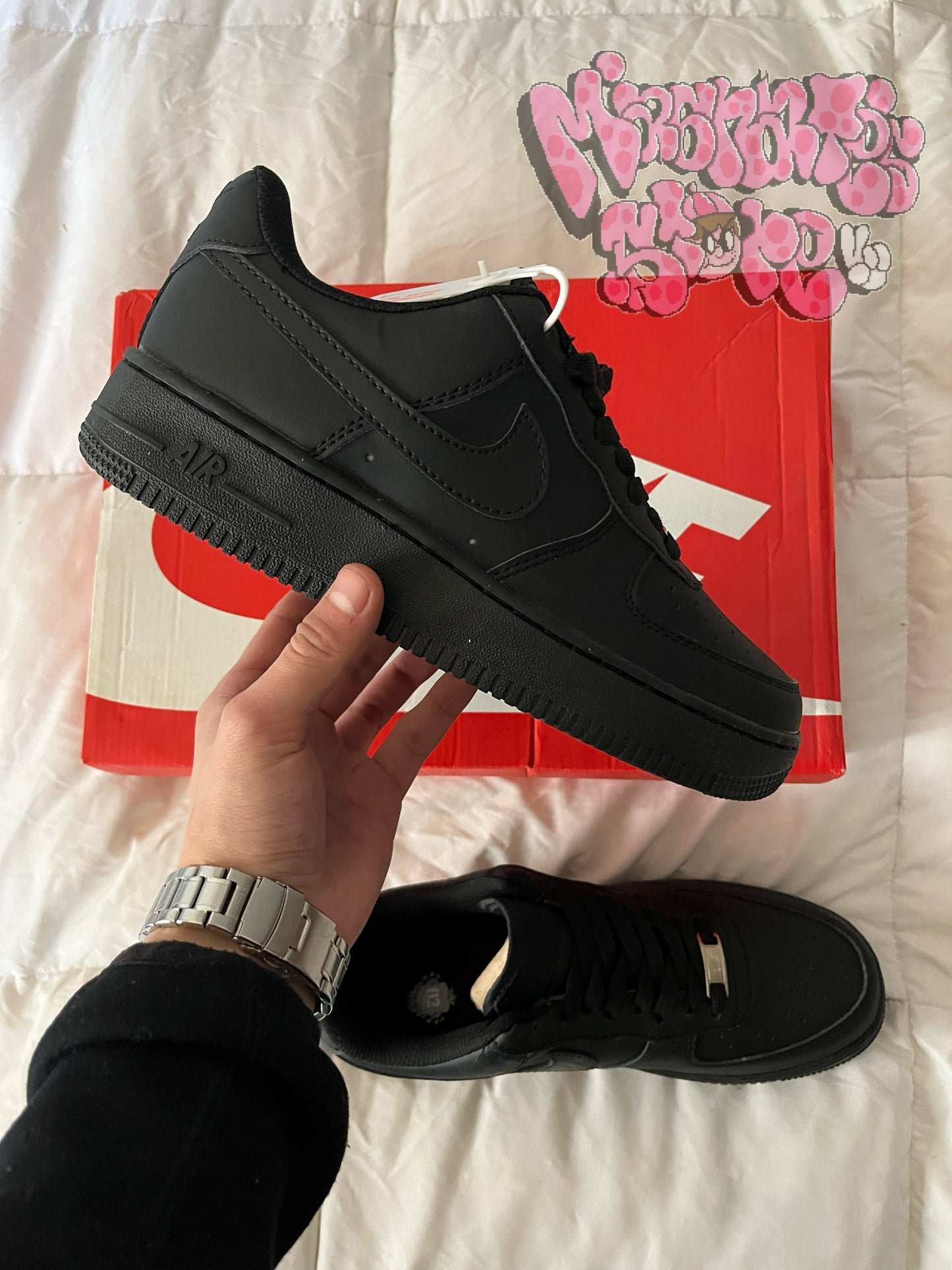 Nike Air Force 1 Low ’07 Black Black