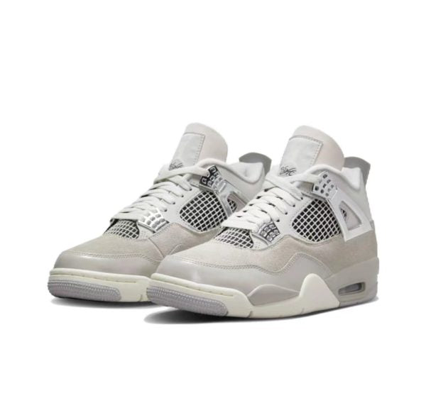 Air Jordan 4 Retro Gray White