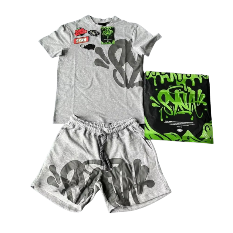 SynaWorld Grey/Black Grey Summer Set