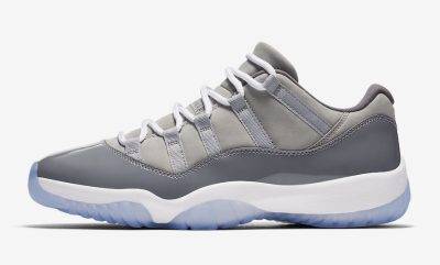 Jordan 11 Retro Low Cement Grey (GS)