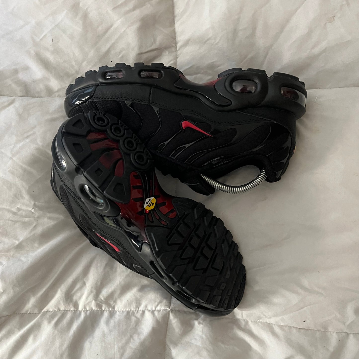 Air Max Plus Black Red Reflective