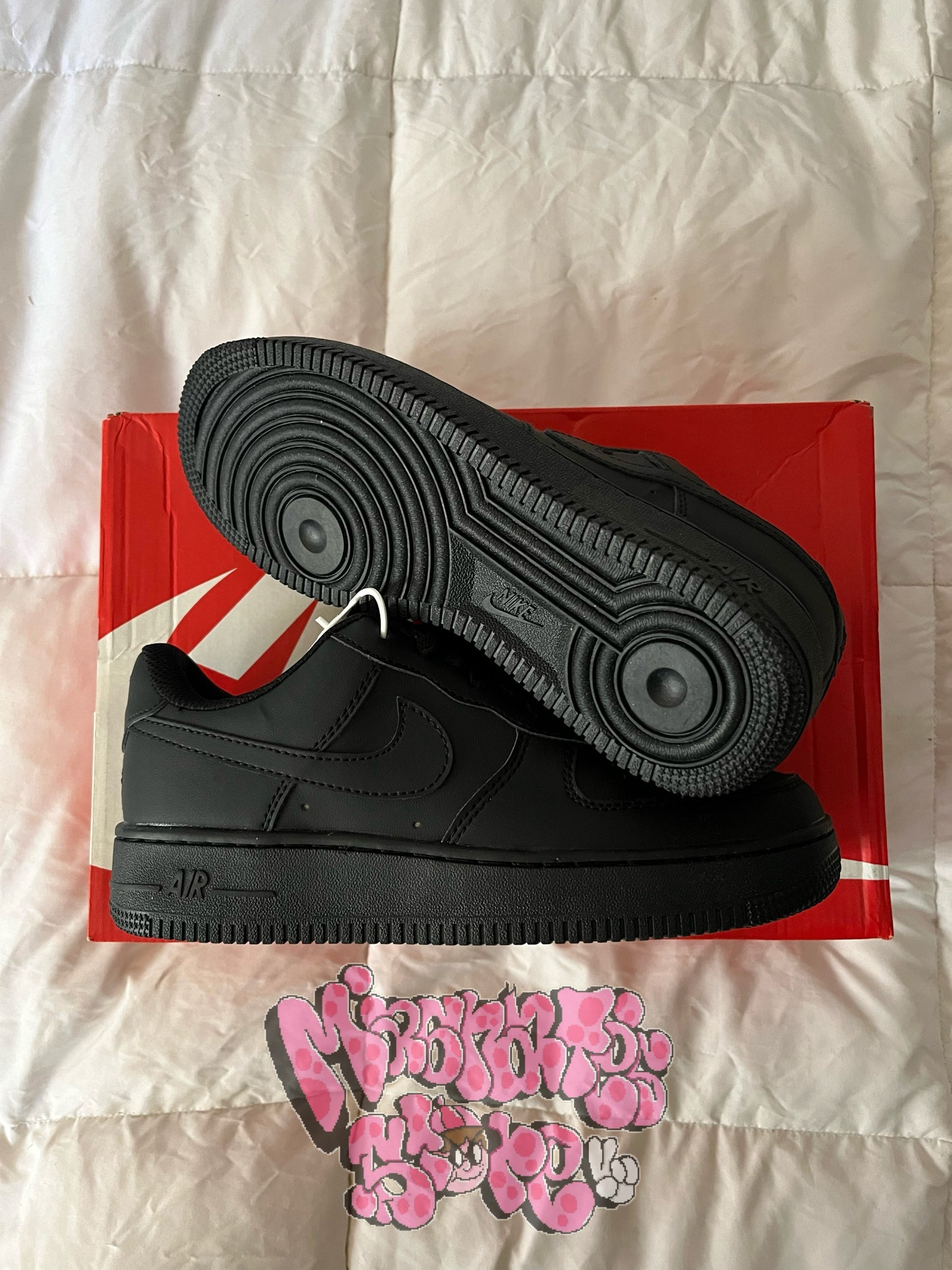 Nike Air Force 1 Low ’07 Black Black