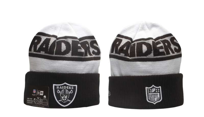 Beanie Oakland Raiders