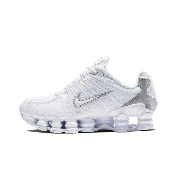 Nike Shox TL White Metallic Silver