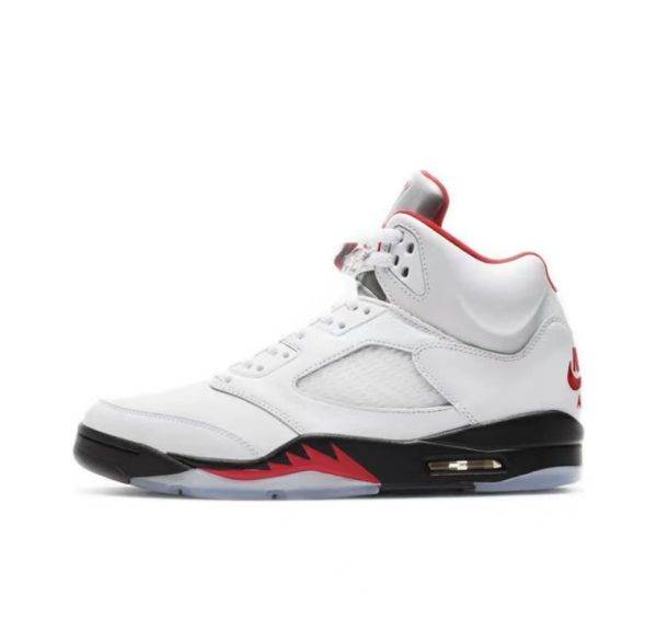 Air Jordan 5 Retro Fire Red Silver Tongue (2020)