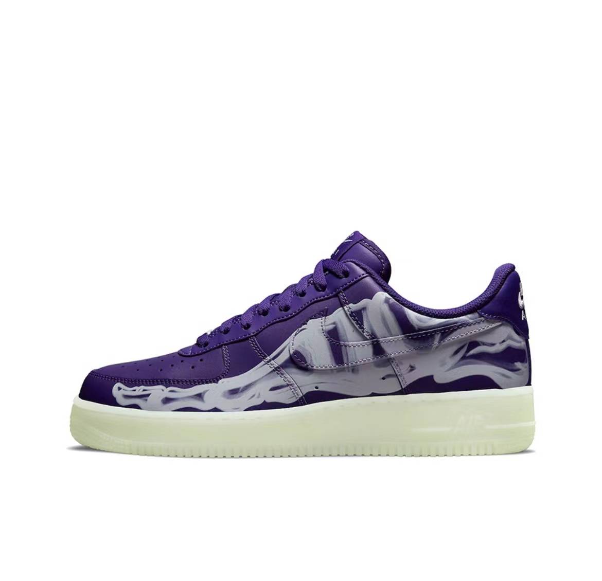 Nike Air Force 1 Low '07 QS “Purple Skeleton”